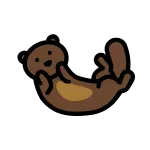 Otter SVG Icon